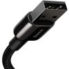 Baseus CALWJ-01 Tungsten Gold Kabel Lightning 2.4A 1m Black