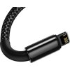 Baseus CALWJ-01 Tungsten Gold Kabel Lightning 2.4A 1m Black