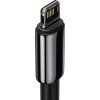 Baseus Tungsten Gold Cable USB to iP 2.4A 2m (černý)