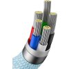Baseus cable Crystal Shine USB-C - Lightning 2,0 m 20W sky blue