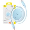 Baseus Free2Pull Mini Charging Cable USB-C to USB-C 60W 1m Galaxy Blue