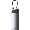Rozbočovač 4v1 Baseus radu Metal Gleam, USB-C na 4x USB 3.0