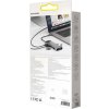 Rozbočovač 9v1 Baseus Metal Gleam Series, USB-C na 3x USB 3.0 + HDMI + USB-C PD + Ethernet RJ45 + microSD/SD + VGA