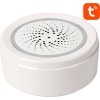 Chytrá poplašná siréna WiFi NEO NAS-AB02WT s čidlom vlhkosti a teploty TUYA