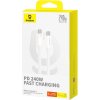 rychlonabíjecí kabel Baseus Superior 2 USB-C na USB-C 240W, 1,8 m (bílý)