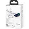 Kábel USB na iPhone 2,4A 2m (biely)