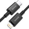 Baseus CATLYS-C01 Superior Fast Charging Datový Kabel USB-C to Lightning 20W 2m Black