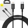Baseus CATLYS-C01 Superior Fast Charging Datový Kabel USB-C to Lightning 20W 2m Black