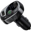 Baseus CCMT000001 S-09A 2x USB Nabíječka Do Auta a FM Transmitter Black