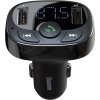 Baseus CCMT000001 S-09A 2x USB Nabíječka Do Auta a FM Transmitter Black