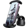 Držák na kolo Baseus QuickGo pro telefony (černý)