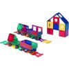 Magnetická stavebnica 3D Train Playmags 153 - súprava 50 ks