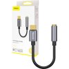 audio adaptér Baseus L54 USB-C mini jack 3,5 mm - čierno-sivý