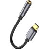 audio adaptér Baseus L54 USB-C mini jack 3,5 mm - čierno-sivý