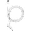 Rychlé nabíjení USB na M+L+C Baseus Superior Data 3,5A 1m (bílý)