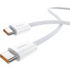 Baseus Superior 2 100W 1m rychlonabíjecí kabel USB-C na USB-C (bílý)
