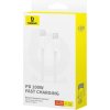 Baseus Superior 2 100W 1m rýchlonabíjací kábel USB-C na USB-C (biely)