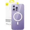 Magnetické pouzdro na telefon pro iP 14 Pro Max Baseus OS-Lucent Series (čiré)