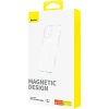 Magnetické pouzdro na telefon pro iP 14 Pro Max Baseus OS-Lucent Series (čiré)