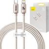 Baseus Crystal Shine USB-C na IP kábel, 20W, 2m (ružový)