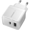 Nabíjačka Essager ECT33W-LJB02-Z 33W C+A (biela)