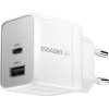 Nabíjačka Essager ECT33W-LJB02-Z 33W C+A (biela)