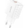 Foneng EU56 1xUSB-A, 1xUSB-C, 20W nabíjačka (biela) + kábel USB-A na Lightning