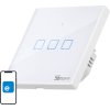 Dotykový spínač WiFi + RF 433 Sonoff T2 EU TX (3 kanály)