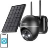 Bezdrôtová 5MP WiFi vonkajšia kamera ieGeek ZS-GX4S čierna so solárnym panelom