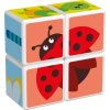 Magicube magnetické kocky s potlačou Hmyz + karty 7 kusov GEOMAG GEO-121