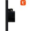 Chytrý vypínač světla ZigBee Avatto LZTS02-EU-B3 3 Way No Neutral TUYA (černý)