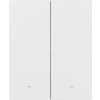 SONOFF M5-2C-80W Inteligentní nástěnný vypínač Matter (2-kanálový, pro rámeček)
