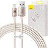 Baseus Crystal Shine USB kábel pre iPhone, 2,4 A, 2m (ružový)