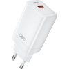Nástěnná nabíječka XO CE17, 65W, 1x USB-C, 1x USB-A