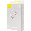 Baseus Crystal Shine USB kábel pre iPhone, 2,4 A, 1,2 m (ružový)