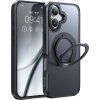 Pouzdro McDodo PC-4931 MagSafe pro iPhone 16 Plus se stojánkem (černé)