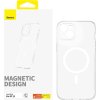 Magnetické puzdro na telefón pre iPhone 13 Baseus OS-Lucent Series (číre)