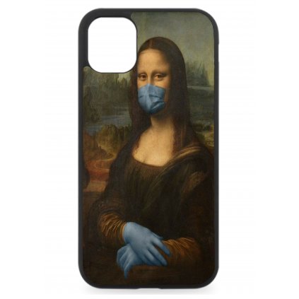 Kryt na mobil iPhone Mona Lisa - COVID