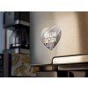 fridge magnet mockup with a coffee machine and bananas print in the back a14789