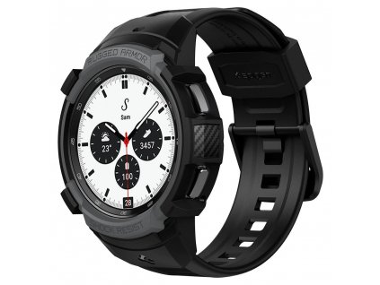 Ochranné pouzdro/kryt Spigen Rugged Armor "PRO" Galaxy Watch 4 Classic 42mm Charcoal Grey