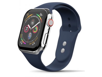 Apple watch silicon band navy
