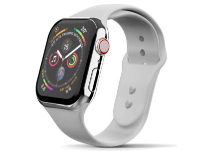 Apple watch silicon band white 1