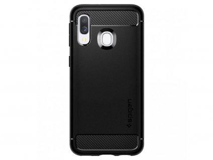 Černý obal Spigen Rugged Armor pro Samsung Galaxy A7