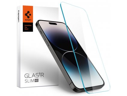 Ochranné tvrzené sklo Spigen Glas.tr Slim Iphone 14 Pro