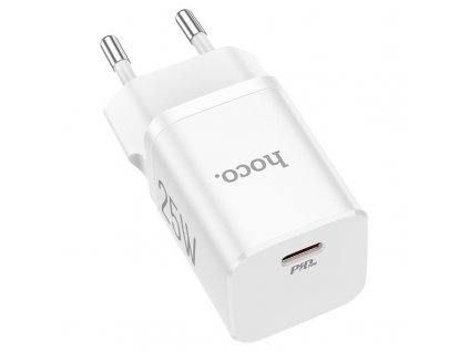 hoco n19 rigorous pd25w wall charger eu white