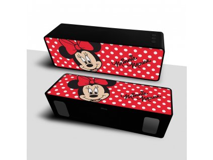 Przenosny glosnik bezprzewodowy 10W 2 1 Minnie 001 Disney Czerwony