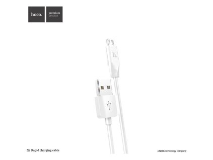 28721 kabel micro usb hoco x1 white 200cm krytnamobil cz