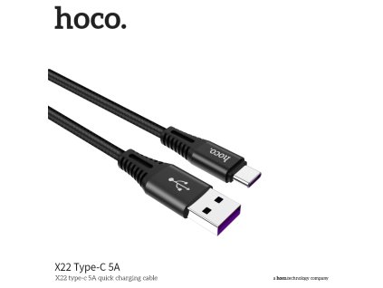 Rychlý datový kabel Hoco, X22 USB-C 5A