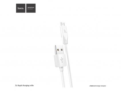 KABEL MICRO USB HOCO, X1 WHITE 200CM krytnamobil.cz