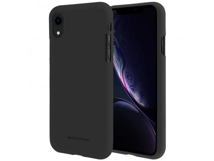 Ochranný zadní kryt Mercury Soft Feeling pro Iphone XR Černý